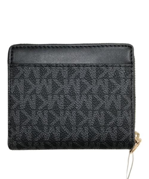 MICHAEL KORS（マイケル・コース）MICHAEL KORS (マイケル・コース) 2つ折り財布 ブラック 未使用品の古着・服飾アイテム