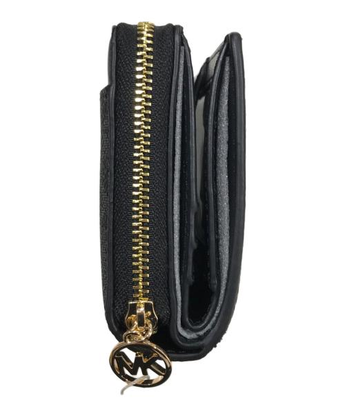 MICHAEL KORS（マイケル・コース）MICHAEL KORS (マイケル・コース) 2つ折り財布 ブラック 未使用品の古着・服飾アイテム