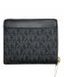 MICHAEL KORS (マイケル・コース) 2つ折り財布 ブラック 未使用品：5000円
