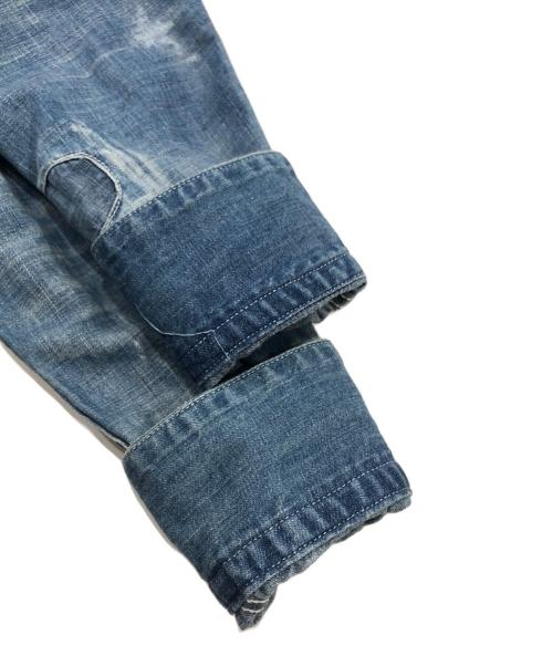 MIHARA YASUHIRO（ミハラヤスヒロ）MIHARA YASUHIRO (ミハラヤスヒロ) 汚れ加工デニムシャツ インディゴ サイズ:44の古着・服飾アイテム