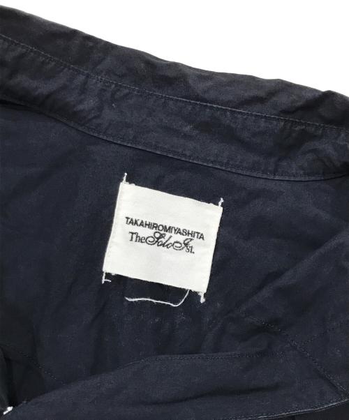 TAKAHIROMIYASHITA TheSoloIst.（タカヒロミヤシタ ザソロイスト）TAKAHIROMIYASHITA TheSoloIst. (タカヒロミヤシタ ザソロイスト) カウボーイシャツ ネイビー サイズ:44の古着・服飾アイテム