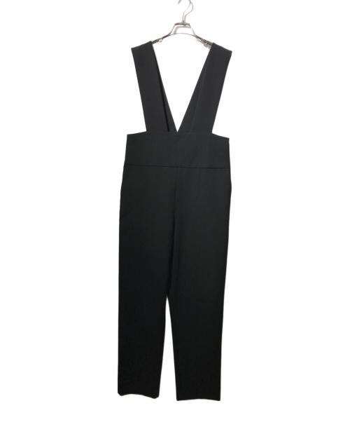 St.cecilia（セントセシリア）St.cecilia (セントセシリア) オールインワン ブラック サイズ:Lの古着・服飾アイテム