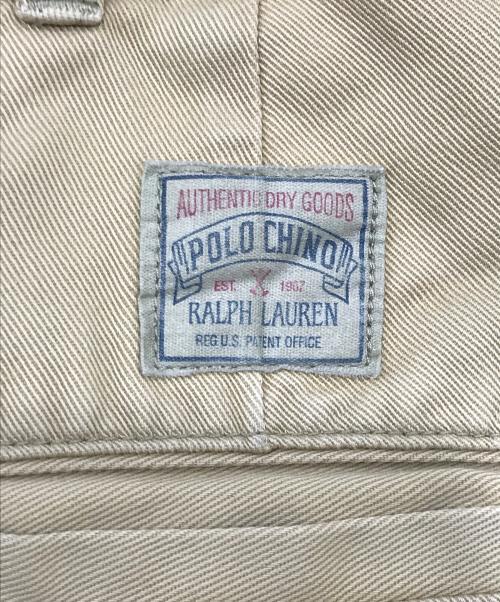 POLO RALPH LAUREN（ポロ・ラルフローレン）POLO RALPH LAUREN (ポロ・ラルフローレン) チノパン ベージュ サイズ:34×34の古着・服飾アイテム