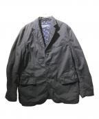 COMME des GARCONS HOMMEコムデギャルソン オム）の古着「3Bコットンテーラードジャケット」｜ネイビー