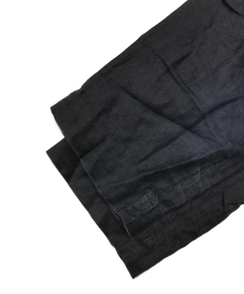 DOLCE & GABBANA（ドルチェ＆ガッバーナ）DOLCE & GABBANA (ドルチェ＆ガッバーナ) リネンパンツ/7分丈パンツ ブラック サイズ:46の古着・服飾アイテム