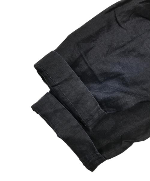 DOLCE & GABBANA（ドルチェ＆ガッバーナ）DOLCE & GABBANA (ドルチェ＆ガッバーナ) リネンパンツ/7分丈パンツ ブラック サイズ:46の古着・服飾アイテム