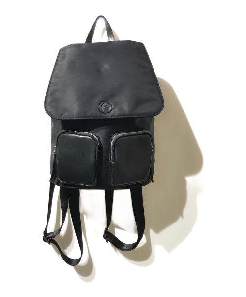 minitmute（ミニミュート）minitmute (ミニミュート) CLOバックパック ブラックの古着・服飾アイテム