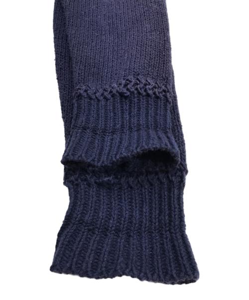 POLO RALPH LAUREN（ポロ・ラルフローレン）POLO RALPH LAUREN (ポロ・ラルフローレン) ショールカラーニット ネイビー サイズ:Mの古着・服飾アイテム