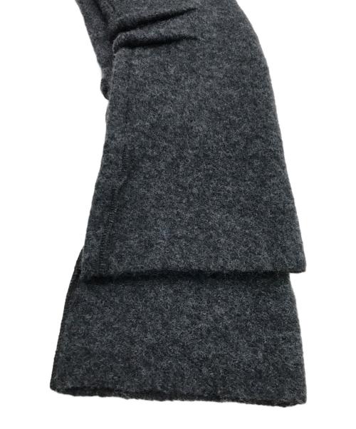 Hysteric Glamour（ヒステリックグラマー）Hysteric Glamour (ヒステリックグラマー) ロゴニットワンピース グレー サイズ:FREEの古着・服飾アイテム