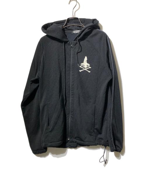 Hysteric Glamour（ヒステリックグラマー）Hysteric Glamour (ヒステリックグラマー) プリントジップパーカー ブラック サイズ:Ｍの古着・服飾アイテム