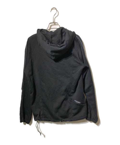 Hysteric Glamour（ヒステリックグラマー）Hysteric Glamour (ヒステリックグラマー) プリントジップパーカー ブラック サイズ:Ｍの古着・服飾アイテム