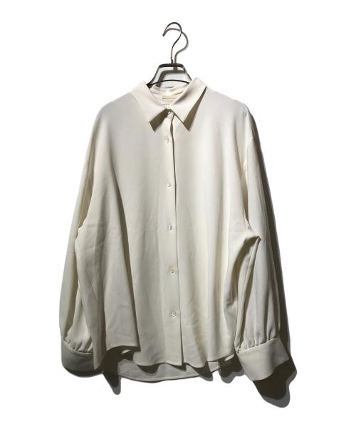 Plage（プラージュ）Plage (プラージュ) double cloth modern シャツ（ダブルクロスモダンシャツ） ホワイト サイズ:Fの古着・服飾アイテム