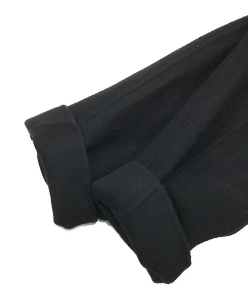 Spick and Span（スピック＆スパン）Spick and Span (スピックアンドスパン) SUPER110Sダブルビーバー ストールセットコート ブラック サイズ:38の古着・服飾アイテム