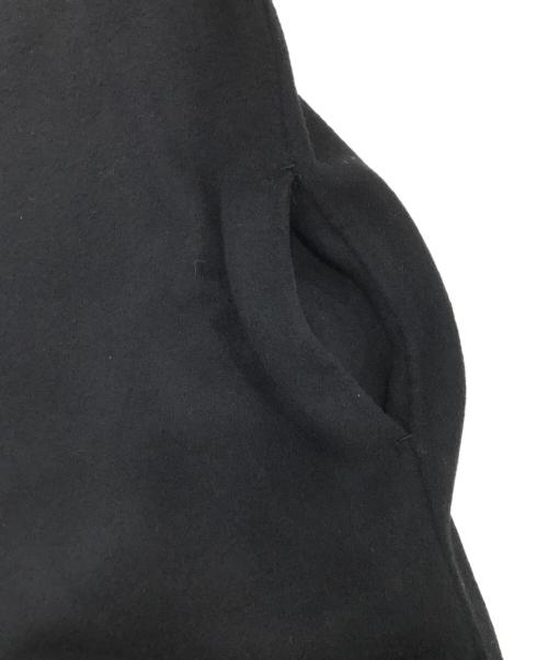 Spick and Span（スピック＆スパン）Spick and Span (スピックアンドスパン) SUPER110Sダブルビーバー ストールセットコート ブラック サイズ:38の古着・服飾アイテム