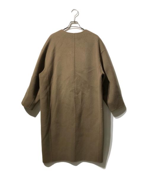 GALLARDA GALANTE（ガリャルダガランテ）GALLARDA GALANTE (ガリャルダガランテ) リバーノーカラーコート ブラウン サイズ:Freeの古着・服飾アイテム