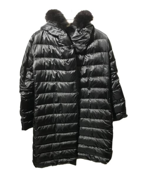 'S Max Mara（エスマックスマーラ）'S Max Mara (エスマックスマーラ) ダウンコート ブラック サイズ:36の古着・服飾アイテム