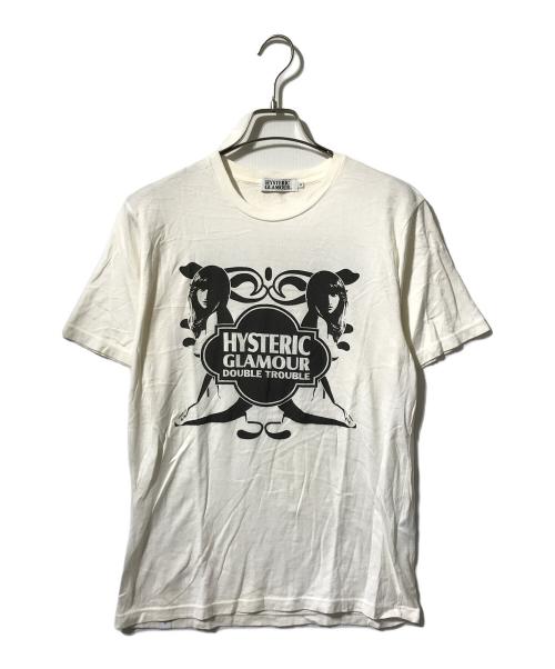 Hysteric Glamour（ヒステリックグラマー）Hysteric Glamour (ヒステリックグラマー) OUTSIDERガールTシャツ/プリントTシャツ ホワイト サイズ:Mの古着・服飾アイテム