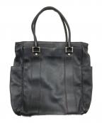 Dellgaデルガ）の古着「トートバッグ/シュリンクレザー ビジネスバッグ」｜ネイビー