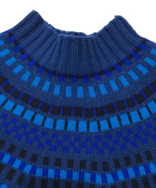 Drumohr（ドルモア）Drumohr (ドルモア) モックネックニット ネイビー サイズ:48の古着・服飾アイテム