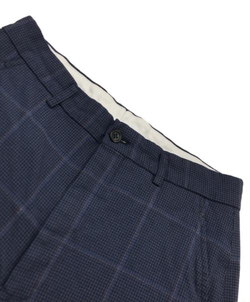 COMME des GARCONS HOMME DEUX（コムデギャルソン オム ドゥ）COMME des GARCONS HOMME DEUX (コムデギャルソン オム ドゥ) ポリ縮絨スラックス ネイビー サイズ:XSの古着・服飾アイテム