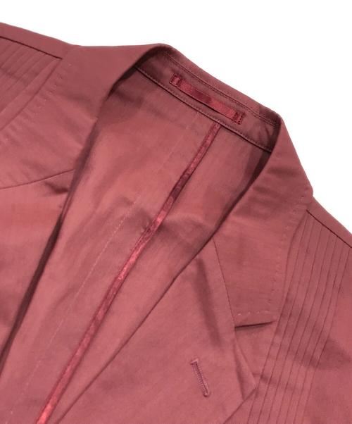 LANVIN en Bleu（ランバンオンブルー）LANVIN en Bleu (ランバンオンブルー) テーラードジャケット/リネン混ジャケット ブラウン サイズ:50の古着・服飾アイテム