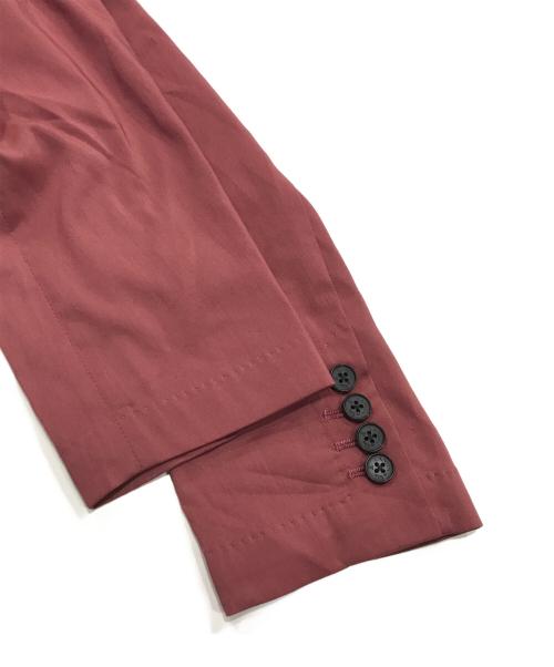 LANVIN en Bleu（ランバンオンブルー）LANVIN en Bleu (ランバンオンブルー) テーラードジャケット/リネン混ジャケット ブラウン サイズ:50の古着・服飾アイテム