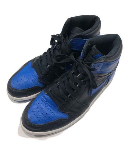 NIKE（ナイキ）NIKE (ナイキ) AIR JORDAN1 ブルー×ブラック サイズ:28の古着・服飾アイテム