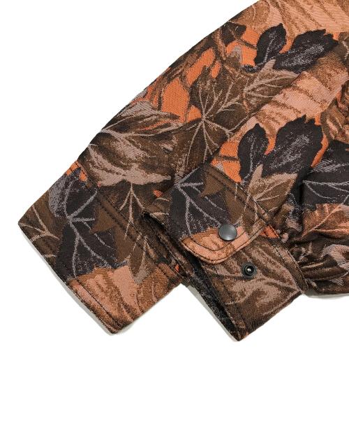 BEAMS PLUS（ビームスプラス）BEAMS PLUS (ビームスプラス) カモフラージュ ジャカード アドベンチャー シャツジャケット ブラウン サイズ:S 未使用品の古着・服飾アイテム