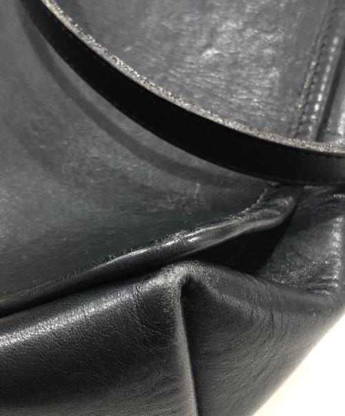 OLD COACH（オールドコーチ）OLD COACH (オールドコーチ) レザーショルダーバッグ ブラックの古着・服飾アイテム