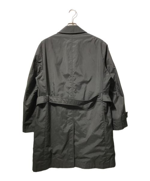 BURBERRY BLACK LABEL（バーバリーブラックレーベル）BURBERRY BLACK LABEL (バーバリーブラックレーベル) 裏地ノヴァチェックトレンチコート ブラック サイズ:Ｌの古着・服飾アイテム