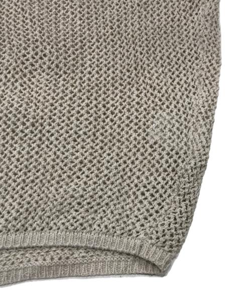 Plage（プラージュ）Plage (プラージュ) Openwork Pattern ニット/ラグランスリーブニット ベージュ サイズ:表記なしの古着・服飾アイテム