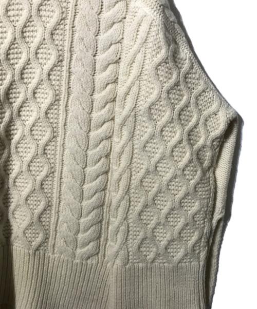 R'IAM - Plage（リアム プラージュ）R'IAM - Plage (リアム プラージュ) ケーブル BIG プルオーバー アイボリー サイズ:FREEの古着・服飾アイテム