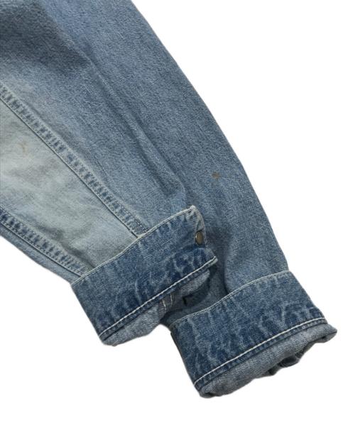 Ron Herman VINTAGE（ロンハーマン ヴィンテージ）Ron Herman VINTAGE (ロンハーマン ヴィンテージ) ノーカラーデニムジャケット／ヴィンテージライクジャケット インディゴ サイズ:ＸＳの古着・服飾アイテム