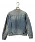 Ron Herman VINTAGE (ロンハーマン ヴィンテージ) ノーカラーデニムジャケット／ヴィンテージライクジャケット インディゴ サイズ:ＸＳ：7000円