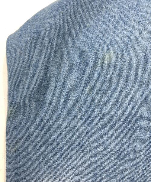 FRAMeWORK（フレームワーク）FRAMeWORK (フレームワーク) Johnbull (ジョンブル) ダメージシャンブレーシャツ インディゴ サイズ:freeの古着・服飾アイテム