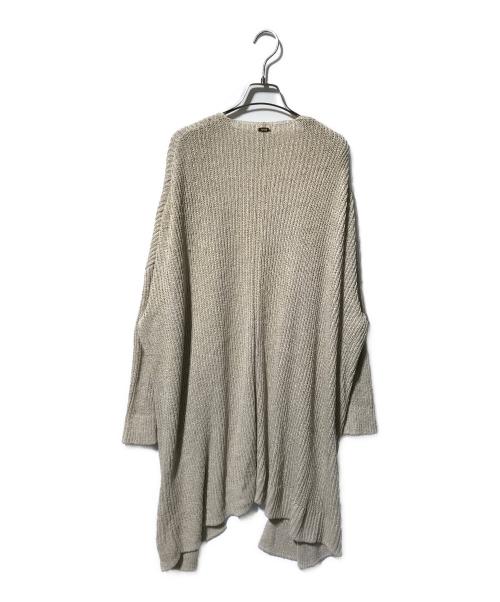 MUSE de Deuxieme Classe（ミューズ ドゥーズィエム クラス）MUSE de Deuxieme Classe (ミューズ ドゥーズィエム クラス) Lily Linen ロングカーディガン ベージュ サイズ:表記なしの古着・服飾アイテム