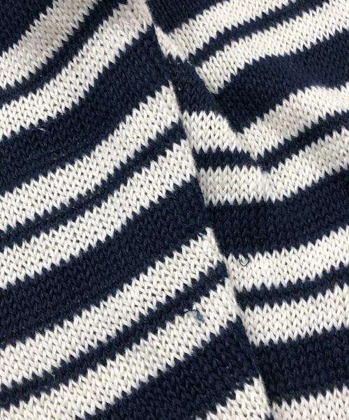 Curensology（カレンソロジー）Curensology (カレンソロジー) マルチボーダーニットプルオーバー アイボリー サイズ:Fの古着・服飾アイテム