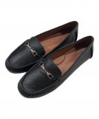 COACHコーチ）の古着「メイビスドライビングシューズ」｜ブラック