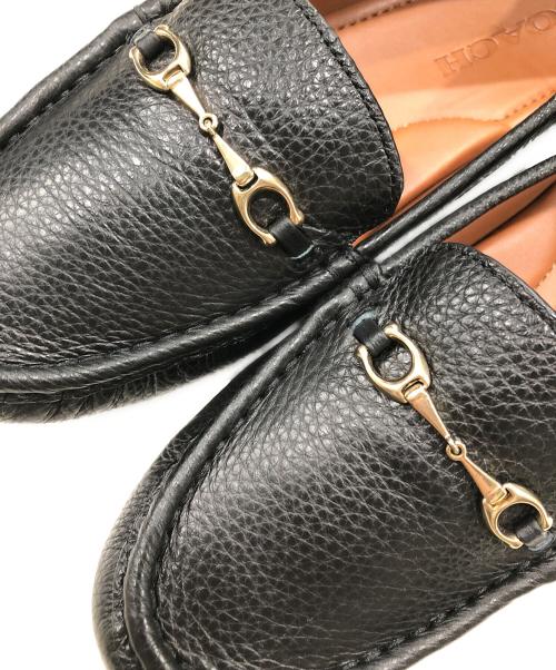COACH（コーチ）COACH (コーチ) メイビスドライビングシューズ ブラック サイズ:6.5の古着・服飾アイテム
