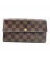 LOUIS VUITTON（ルイ ヴィトン）の古着「長財布」｜ブラウン