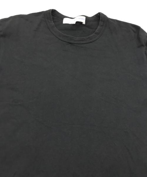 COMME des GARCONS SHIRT（コムデギャルソンシャツ）COMME des GARCONS SHIRT (コムデギャルソンシャツ) ダブルスリーブ Tシャツ/デザイン半袖カットソー ブラック×グレー サイズ:Mの古着・服飾アイテム