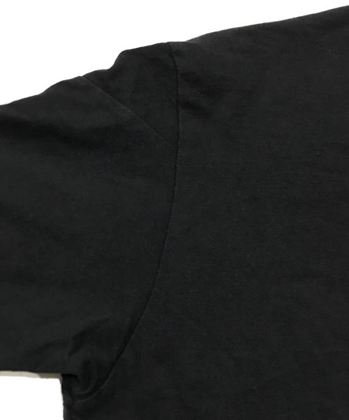 COMME des GARCONS SHIRT（コムデギャルソンシャツ）COMME des GARCONS SHIRT (コムデギャルソンシャツ) ダブルスリーブ Tシャツ/デザイン半袖カットソー ブラック×グレー サイズ:Mの古着・服飾アイテム