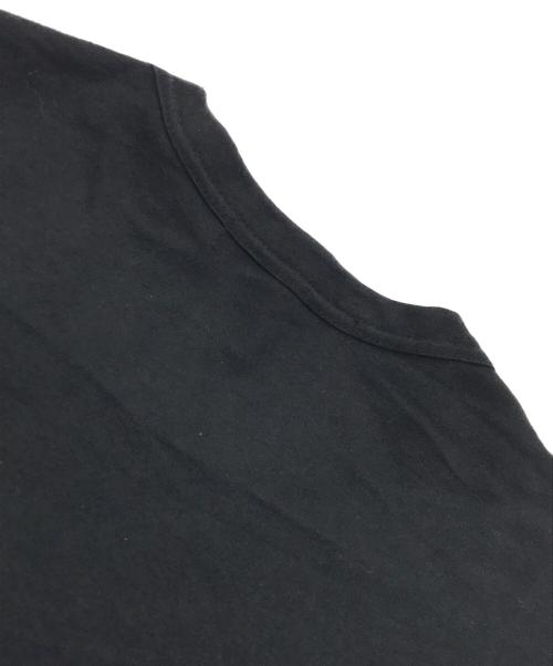 COMME des GARCONS SHIRT（コムデギャルソンシャツ）COMME des GARCONS SHIRT (コムデギャルソンシャツ) ダブルスリーブ Tシャツ/デザイン半袖カットソー ブラック×グレー サイズ:Mの古着・服飾アイテム