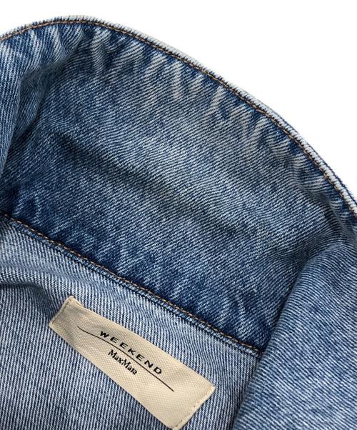 Max Mara WEEK END LINE（マックスマーラ ウイークエンドライン）Max Mara WEEK END LINE (マックスマーラ ウイークエンドライン) オーバーサイズデニムジャケット インディゴ サイズ:38の古着・服飾アイテム