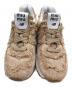 NEW BALANCE (ニューバランス) MIU MIU (ミュウミュウ) 574デニムスニーカー ブラウン サイズ:38：35000円