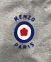 中古・古着 KENZO (ケンゾー) TARGET ZIP UP HOODIE（ターゲット　ジップ　アップ　フーディー） グレー サイズ:L：24000円