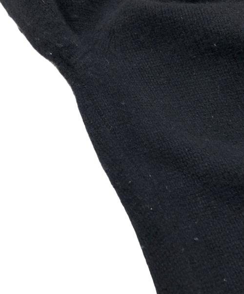 POLO RALPH LAUREN（ポロ・ラルフローレン）POLO RALPH LAUREN (ポロ・ラルフローレン) カシミヤ混ポロベアタートルネックニット ブラック サイズ:XSの古着・服飾アイテム