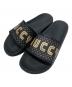 GUCCI（グッチ）の古着「ロゴスライドサンダル/サンダル」｜ブラック