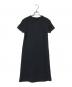 49AV junko shimada (フォーティーナインアベニュージュンコシマダ) 半袖ワンピース ブラック サイズ:38：8000円