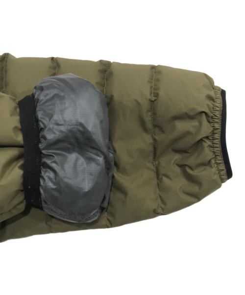 nanga white label（ナンガホワイトレーベル）NANGA White Label (ナンガホワイトレーベル) ダウンカーディガン カーキ サイズ:Mの古着・服飾アイテム